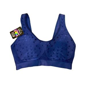 🔥BALI | Seamless Navy Blue Bra | NWT | Size Medium